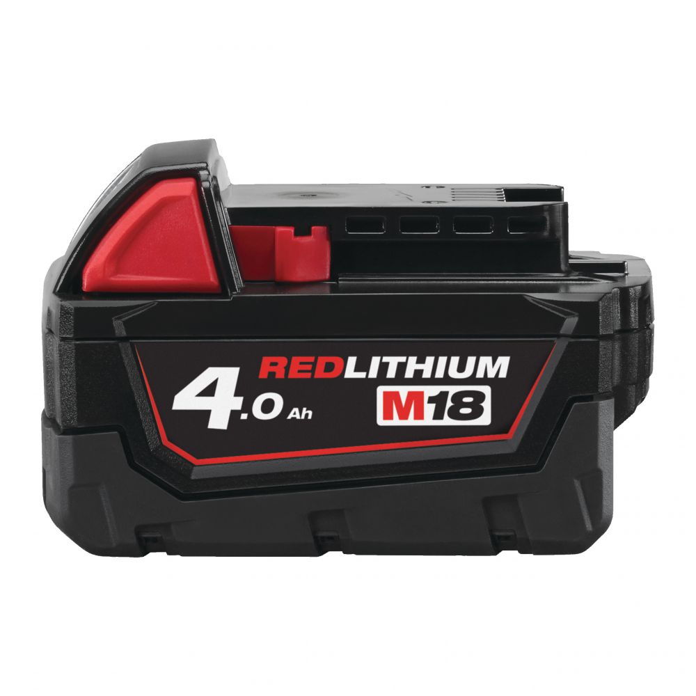 Milwaukee - 18 V Akku M18 B4 4.0 Ah Red Li-Ion (M18 B4) 